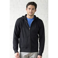 Premium Lightweight Fleece Full-Zip Hoodie